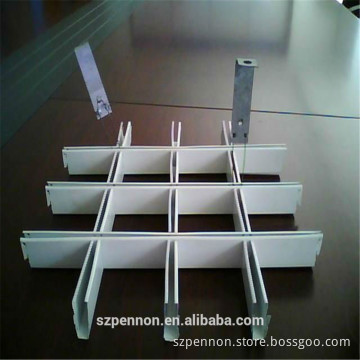 Painting Lightweight Aluminum Grid Open Cell Ceiling